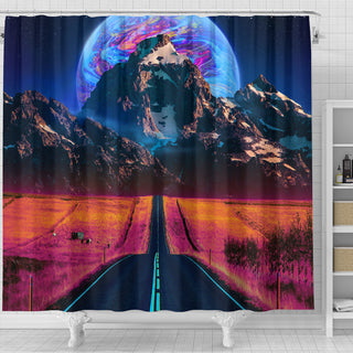 Forever Still Shower Curtain | Geoglyser
