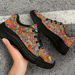MANDALA CHUNKY SNEAKERS | LACHLAN WARDLAW