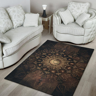 Zodiac Calendar Mandala - Earth | Rug | Mandalazed