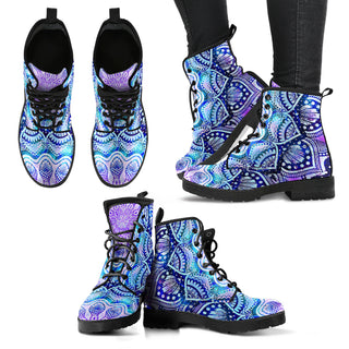 Sacred Mandala Leather Boots | Cameron Gray