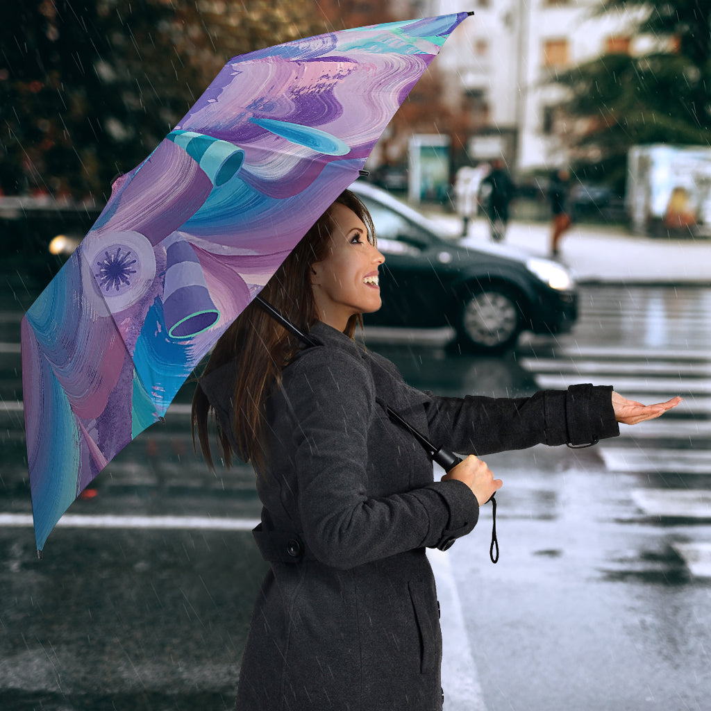 Flying Purple People Eater Umbrella | Dylan Thomas Brooks