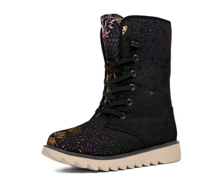 Seed of life || polar boots by Cosmic Shiva