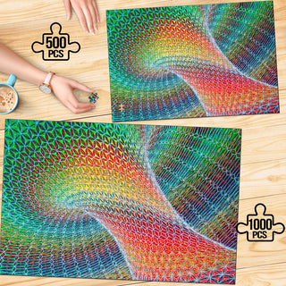 Vortex Stair Stickers by Bart Van Hertum