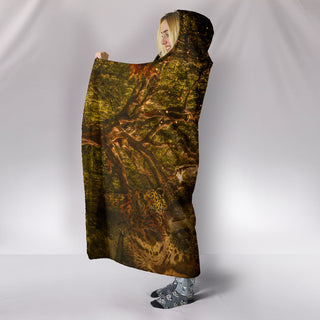TempleTree | Hooded Blanket by Cosmic Shiva
