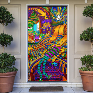 Conductor of Consciousness Door Sock | Salvia Droid