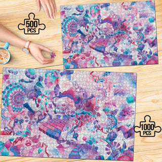Entheogenic Vimana | Premium Wood Jigsaw Puzzle | Dylan Thomas Brooks