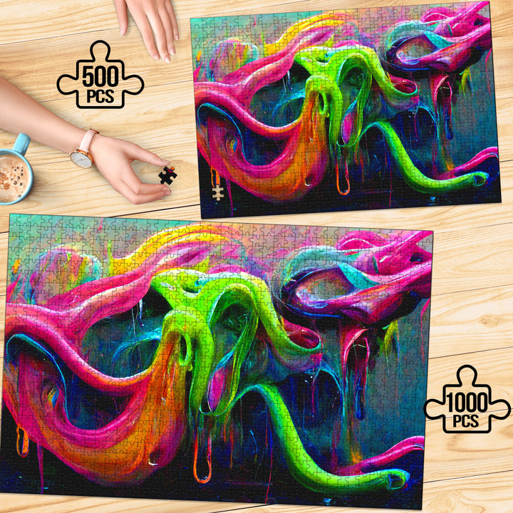 Cameron Gray | Paint Splash | 500-1000 Piece Puzzle