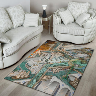 Fishing for Escher Rug | James Fletcher