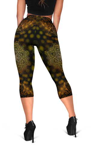 Merkaba | Womens Capris by Cosmic Shiva