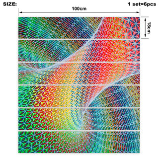 Vortex Stair Stickers by Bart Van Hertum