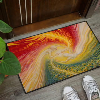 Elemental Attraction Door Mat by Mark Henson