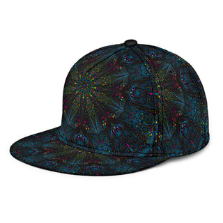 Blue Network Snapback Hat | Maji