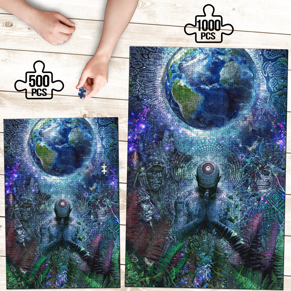 Gratitude For The Earth And Sky | Jigsaw Puzzle | Cameron Gray