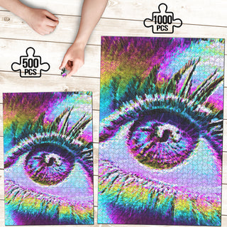 Glitch-Eye | Puzzle | Makroverset