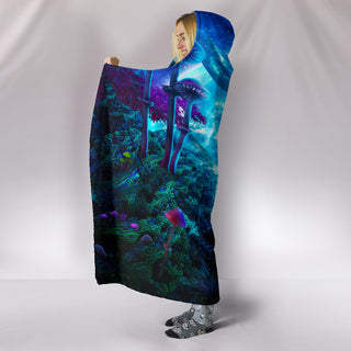 Lost Sky Hooded Blanket | Cameron Gray
