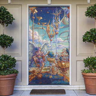 The Star of a New Day Door Sock | Marcelo Germana