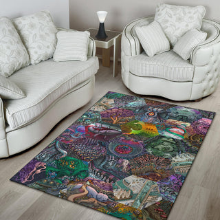 Hex Worlds 1 Rug | James Fletcher