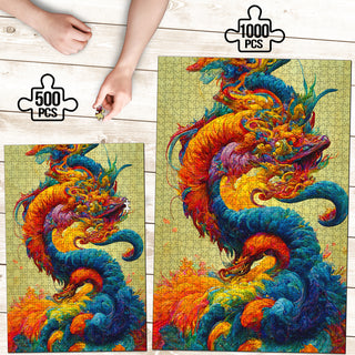 New Years Dragon 2 Puzzle | Michael Garfield