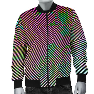 OPTICAL MENS BOMBER JACKET