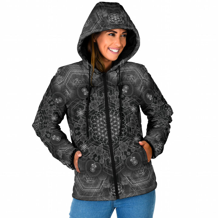 UNVEILING THE GRID | WOMEN'S PADDED JACKET | YANTRART