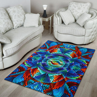 Flowstatepaint | Yin Yang Rug