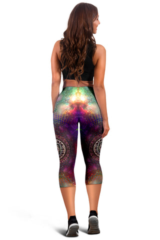PACHAMAMA || Womens Capris || by Cosmic Shiva