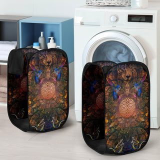 Chakruna | Laundry Hamper by Cosmic Shiva