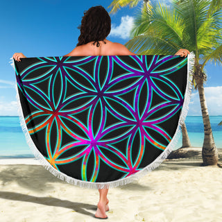 FLOWER OF LIFE | BEACH BLANKET | IMRAN