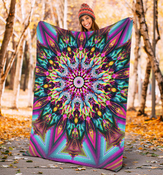 Kaleidos XI | Microfleece Blanket | Makroverset