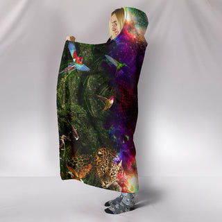 PACHAMAMA || hooded blanket || BY COSMIC SHIVA