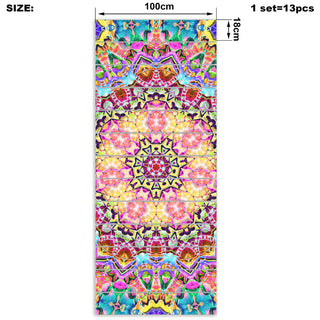 Kaleidos III | Stair Stickers | Makroverset