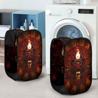 ManekiNeko | Laundry Hamper by Cosmic Shiva