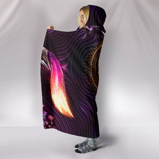 Humming || Hooded Blanket by Cosmic Shiva