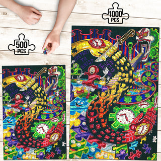 HANDS OF THE CLOCK | PUZZLE | SALVIADROID