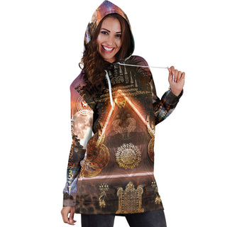 Sak yant || Hoodie dress || by Cosmic Shiva