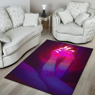HANDS TOUCHING RUG | PHAZED