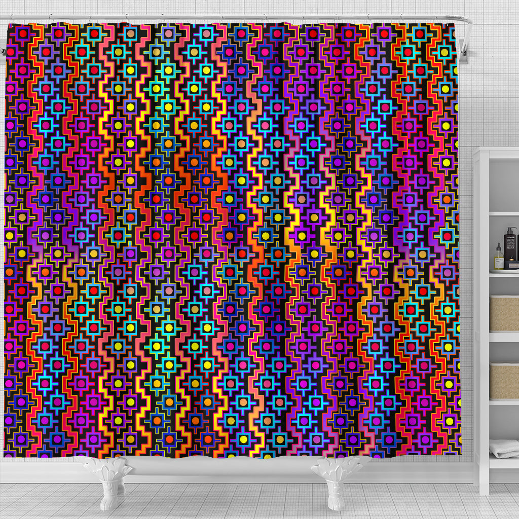Rainbow Healing | Shower Curtain | Hakan Hisim