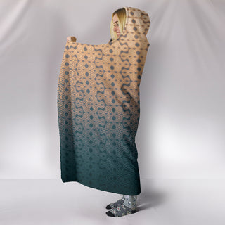 Dopamine Molecules #1 | Hooded Blanket | Mandalazed