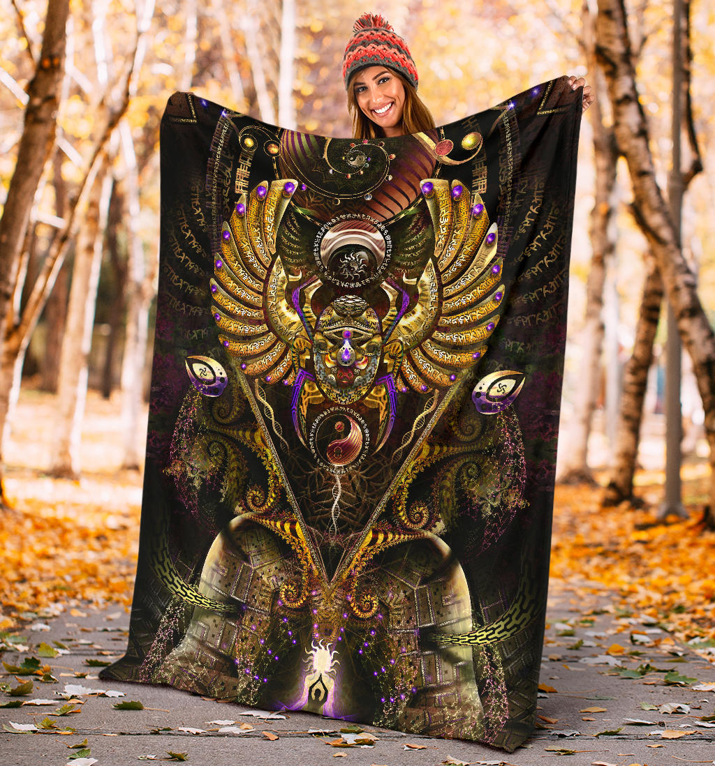Telluric Arcanum | icro Fleece Blanket | Hakan Hisim