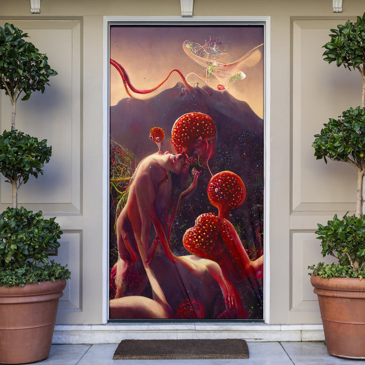 Biopunk Romance Door Sock | Michael Garfield