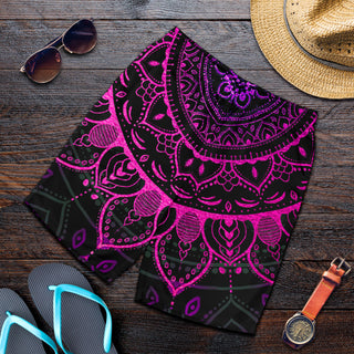 Cameron Gray | Neon Mandala | Men's Shorts