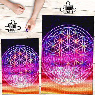 Flower of life Puzzle | IMRAN