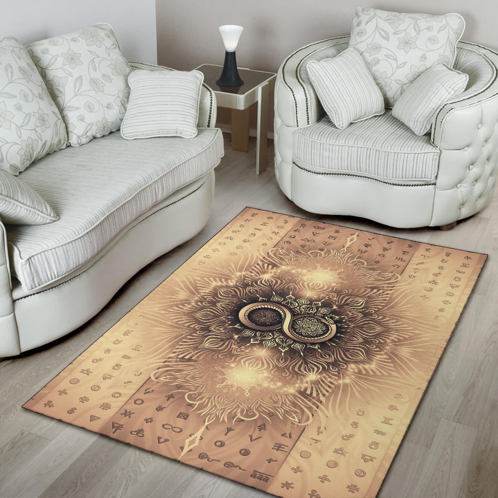 Snake of Infinity | Rug | Mandalazed
