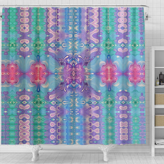 Closed Eye Visuals | Shower Curtain | Dylan Thomas Brooks