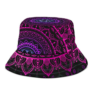 Cameron Gray | Neon Mandala | Bucket Hat