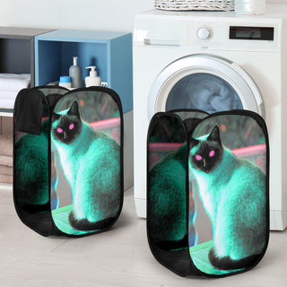 Evil Kitty | Laundry Hamper | Hubert Solczynski