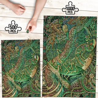 Theming of a Dreampark | Wooden Jigsaw Puzzle | James Fletcher