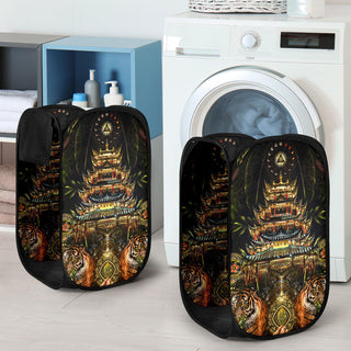 Ecliptik | Laundry Hamper by Cosmic Shiva