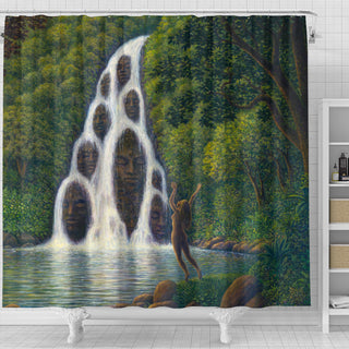 Fountain of Youth | Shower Curtain | Mark Henson