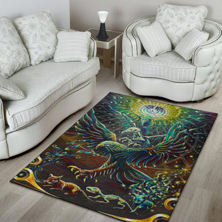 Life Feeds on Life Rug | Gavin Gerundo with Torus Energy Artworks